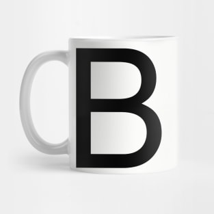 Helvetica B Mug